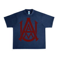 Navy the-alabama-a&m-bulldogs-cute Urban Heavy Tee - linhVisuals