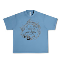 Pebble Blue Lady Macbeth Shakespeare Quote Urban Heavy Tee - linhVisuals