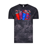 Cloud Black american obsessive cup Vintage Tee - CowhideDigitalArt