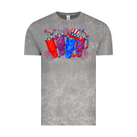 Cloud Rock american obsessive cup Vintage Tee - CowhideDigitalArt