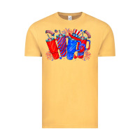 Vintage Mustard american obsessive cup Vintage Tee - CowhideDigitalArt