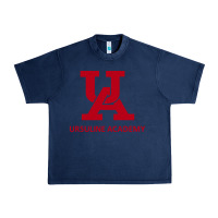 Navy ursuline academy Urban Heavy Tee - linhVisuals