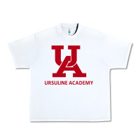 White ursuline academy Urban Heavy Tee - linhVisuals
