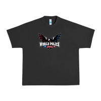 Pigment Black team america Urban Heavy Tee - linhVisuals