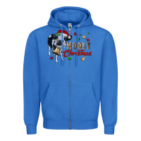 True Royal mooey christmas Zipper Hoodie - RanaPortraitStore