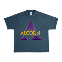 Midnight Navy Alcorn Athletics Urban Heavy Tee - linhVisuals