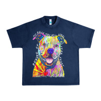 Navy pitbull t  shirt beware of pitbulls they will steal your heart t  shir Urban Heavy Tee - linhVisuals