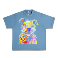 Pebble Blue pitbull t  shirt beware of pitbulls they will steal your heart t  shir Urban Heavy Tee - linhVisuals
