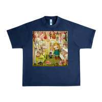 Navy Mark Ryden - The Magic Sircus Urban Heavy Tee - linhVisuals
