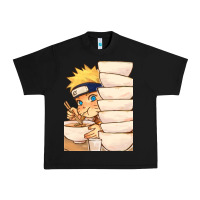 Black Nar Manga Ruto Ramen Urban Heavy Tee - linhVisuals