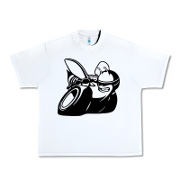 White Scat pack Urban Heavy Tee - linhVisuals