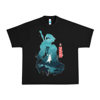 Black Nier Automata Urban Heavy Tee - linhVisuals