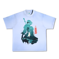 Grape Ice Nier Automata Urban Heavy Tee - linhVisuals