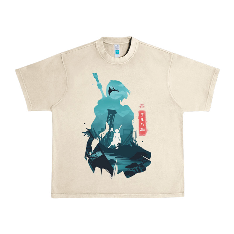 Nier Automata Urban Heavy Tee by linhVisuals | Teevron