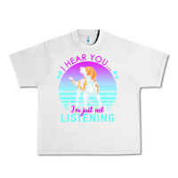 Lunar Rock beagle t  shirt i hear you i'm just not listening beagle lover t  shir Urban Heavy Tee - linhVisuals