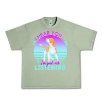 Oil Green beagle t  shirt i hear you i'm just not listening beagle lover t  shir Urban Heavy Tee - linhVisuals