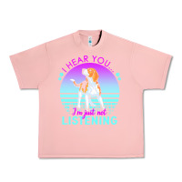 Salmon beagle t  shirt i hear you i'm just not listening beagle lover t  shir Urban Heavy Tee - linhVisuals