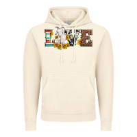 Vintage Artic love goats serape cowhide leopard goat family Vintage Hoodie - Artiststas
