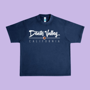 Death Valley Ca Sweatshirt Urban Heavy Tee Designed By Linhvisuals