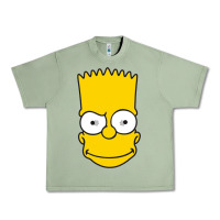 Oil Green kartun bart simpson mask Urban Heavy Tee - linhVisuals