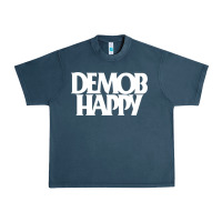 Midnight Navy demob happy 1 Urban Heavy Tee - linhVisuals