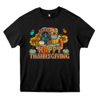 Black happy thanksgiving with truck bbs Heavy Core Tee - BundleAndBundleShop