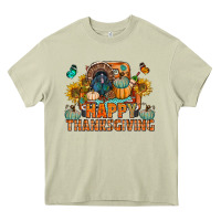 Happy Thanksgiving With Truck Bbs Heavy Core Tee | Teevron