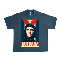 Midnight Navy guevara Urban Heavy Tee - linhVisuals