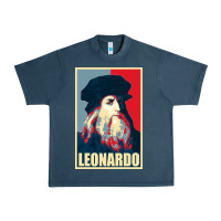 Midnight Navy leonardo Urban Heavy Tee - linhVisuals