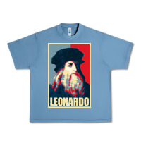 Pebble Blue leonardo Urban Heavy Tee - linhVisuals