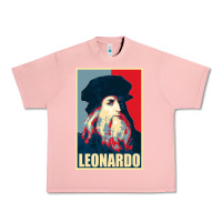 Salmon leonardo Urban Heavy Tee - linhVisuals