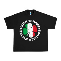 Black irish temper italian attitude t shirt st patrick's day t shirt Urban Heavy Tee - linhVisuals