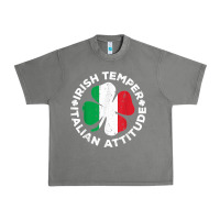 Tornado irish temper italian attitude t shirt st patrick's day t shirt Urban Heavy Tee - linhVisuals
