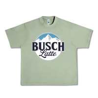 Oil Green BUSCH LATTE COOL Urban Heavy Tee - linhVisuals