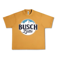 Peanut Butter BUSCH LATTE COOL Urban Heavy Tee - linhVisuals