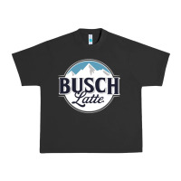 Pigment Black BUSCH LATTE COOL Urban Heavy Tee - linhVisuals