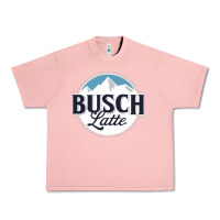Salmon BUSCH LATTE COOL Urban Heavy Tee - linhVisuals