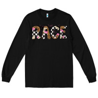 Black race Long Sleeve Tee - Artiststas