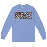 Colony Blue race Long Sleeve Tee - Artiststas