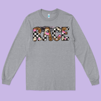 Race Long Sleeve Tee Designed By Artiststas