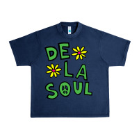 Navy original de la soul music Urban Heavy Tee - linhVisuals