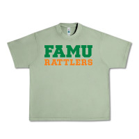 Oil Green FAMU RATTLERS Urban Heavy Tee - linhVisuals