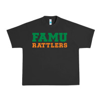 Pigment Black FAMU RATTLERS Urban Heavy Tee - linhVisuals
