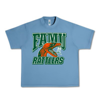 Pebble Blue FAMU RATTLERS Urban Heavy Tee - linhVisuals