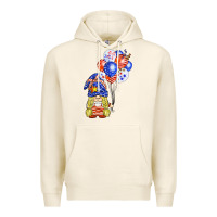 Tofu patriotic gnome balloon Premium Hoodie - BarkalooDesign