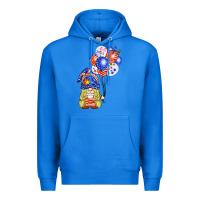 True Royal patriotic gnome balloon Premium Hoodie - BarkalooDesign