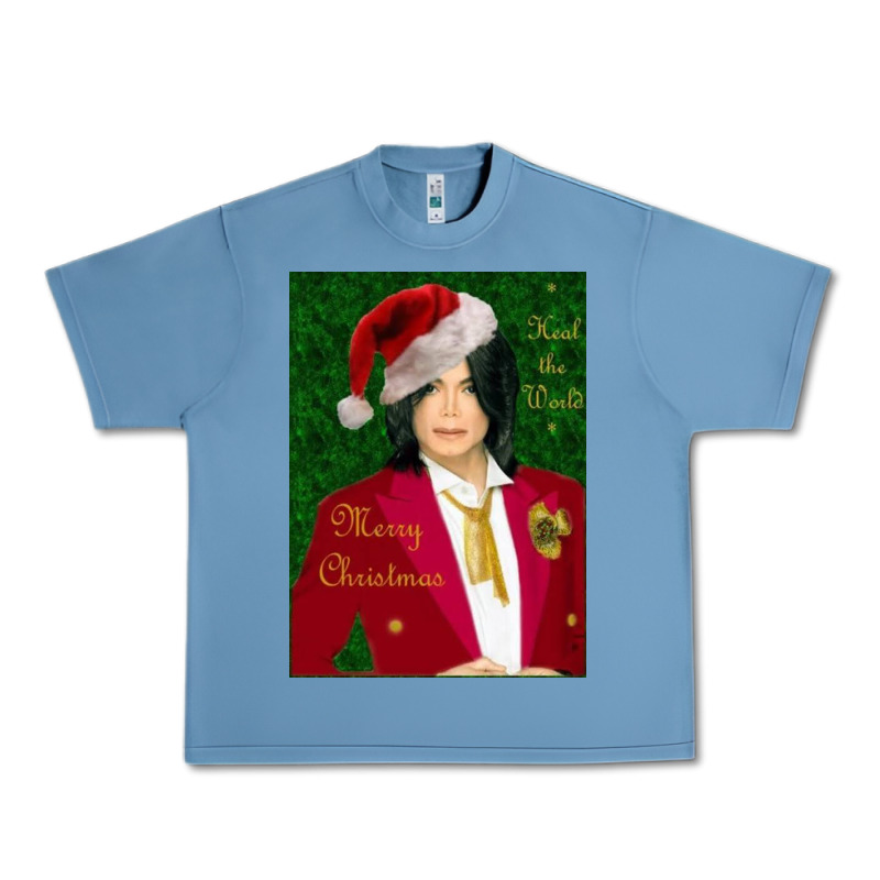 Merry Christmas Heal The World Michael Jackson Urban Heavy Tee by linhVisuals | Teevron