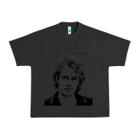 Pigment Black jeff buckley 90s style fan art Urban Heavy Tee - linhVisuals