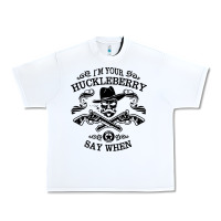 White im your huckleberry Urban Heavy Tee - linhVisuals