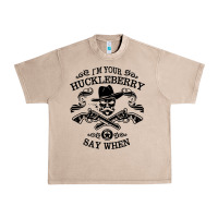 French Oak im your huckleberry Urban Heavy Tee - linhVisuals